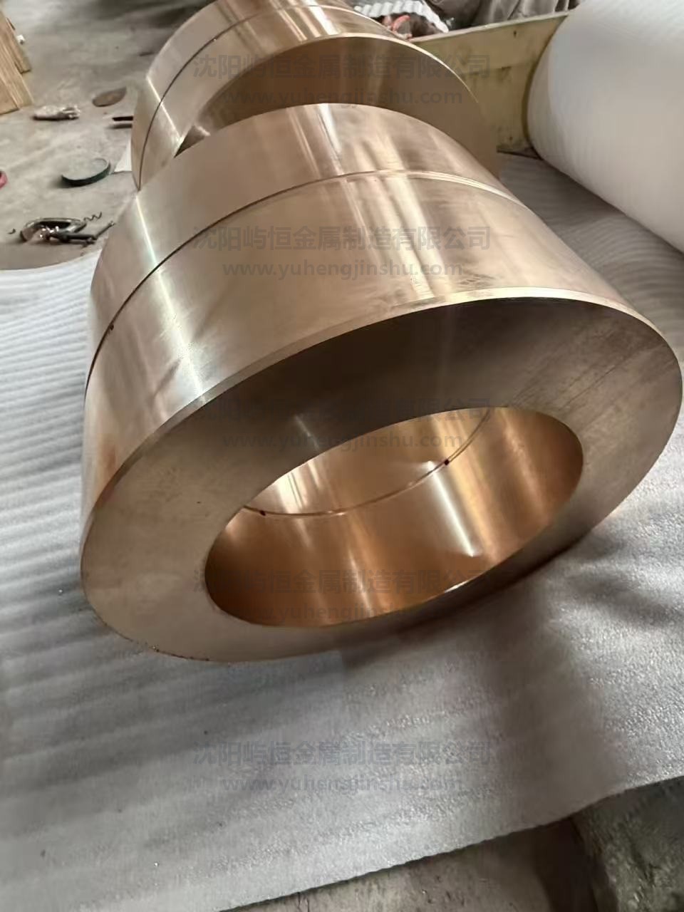 大直径铅青铜铜套 ZCuPb10Sn10 实拍